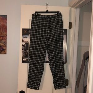 American eagle plaid pants